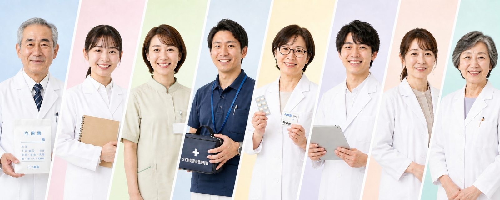 登録している薬剤師・薬学生・調剤事務のみなさん